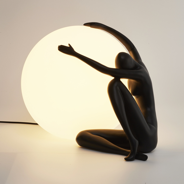 Table lamp WOMAN-1 black 47 cm
