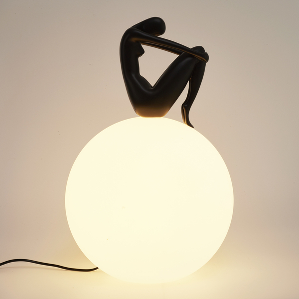 Table lamp WOMAN-2 black 35 cm