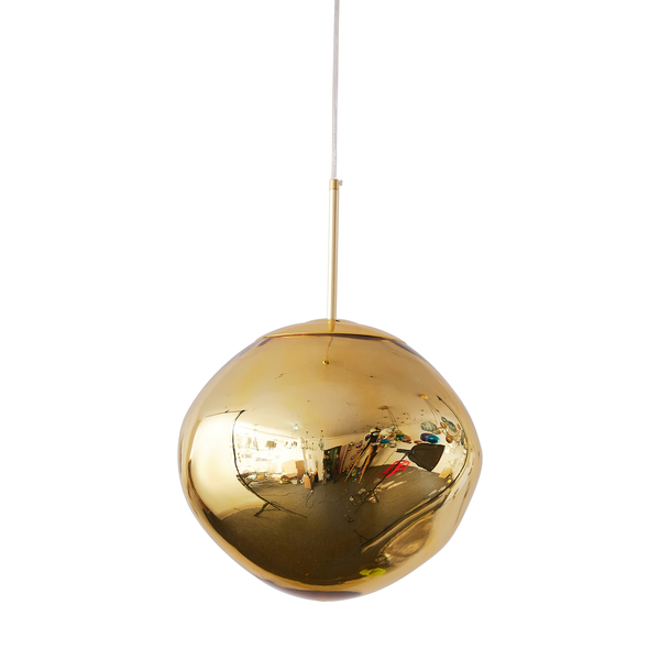 Lampa wisząca GLAM M złota 28 cm